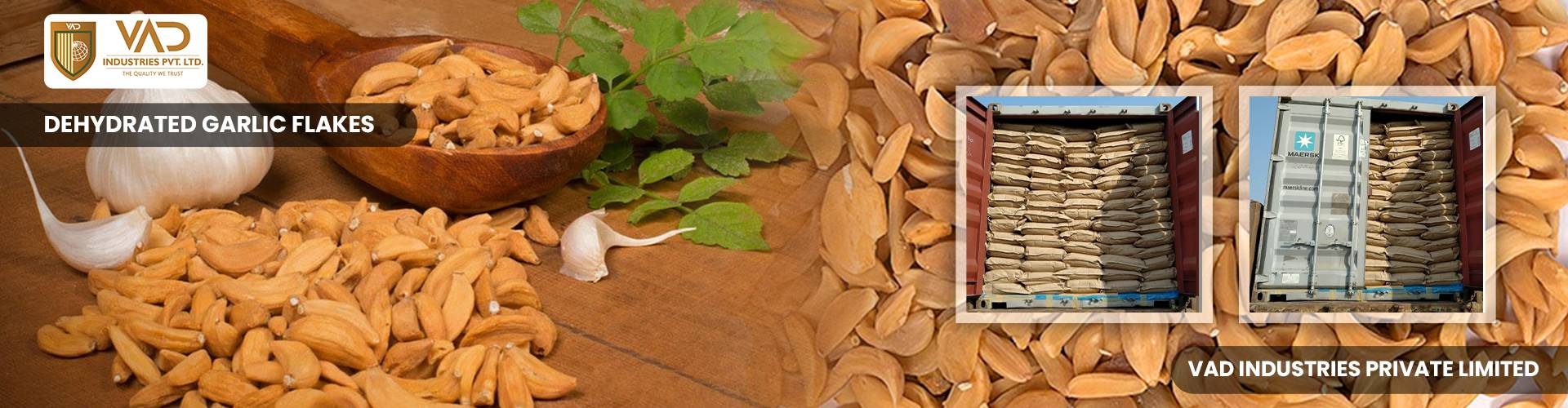 Dehydrated Garlic Flakes - Manufacturers - Suppliers - Exporters - Importers