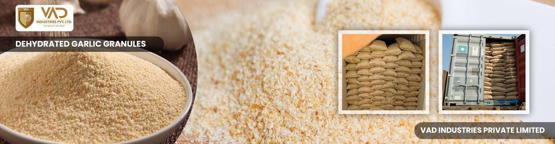 Dehydrated Garlic Granules - Manufacturers - Suppliers - Exporters - Importers