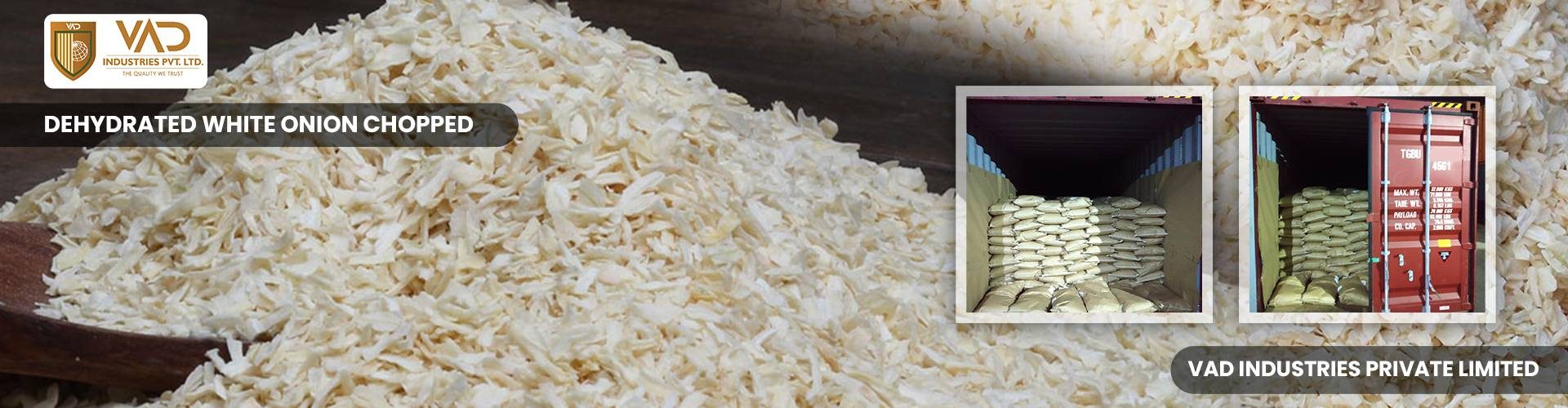 Dehydrated White Onion Chopped - Manufacturers - Suppliers - Exporters - Importers
