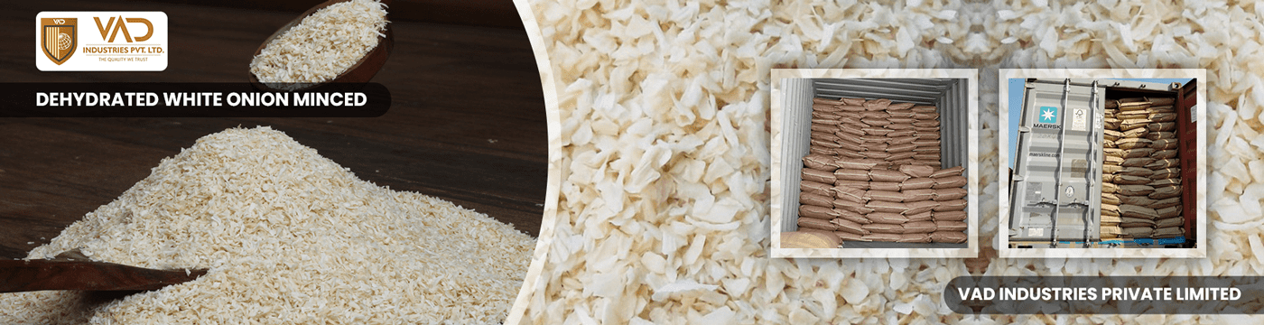 Dehydrated White Onion Minced - Manufacturers - Suppliers - Exporters - Importers