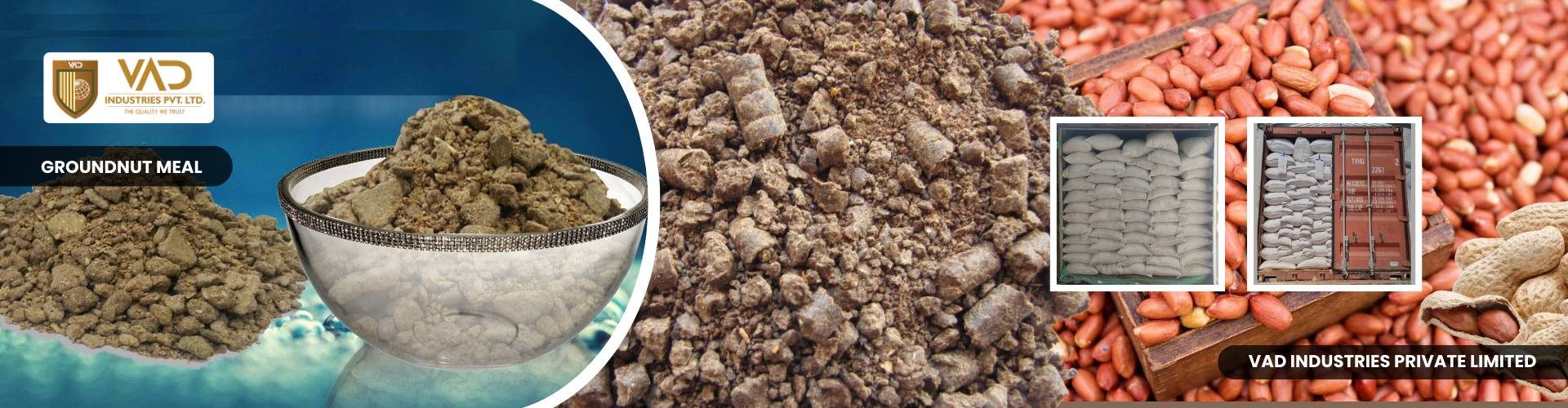 Groundnut Meal - Manufacturers - Suppliers - Exporters - Importer
