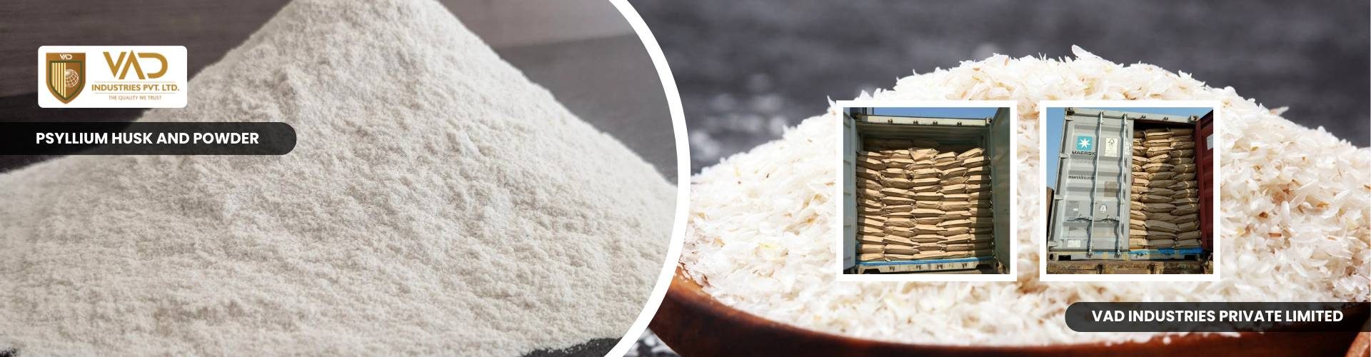 Psyllium Husk and Powder - Manufacturers - Suppliers - Exporters - Importers